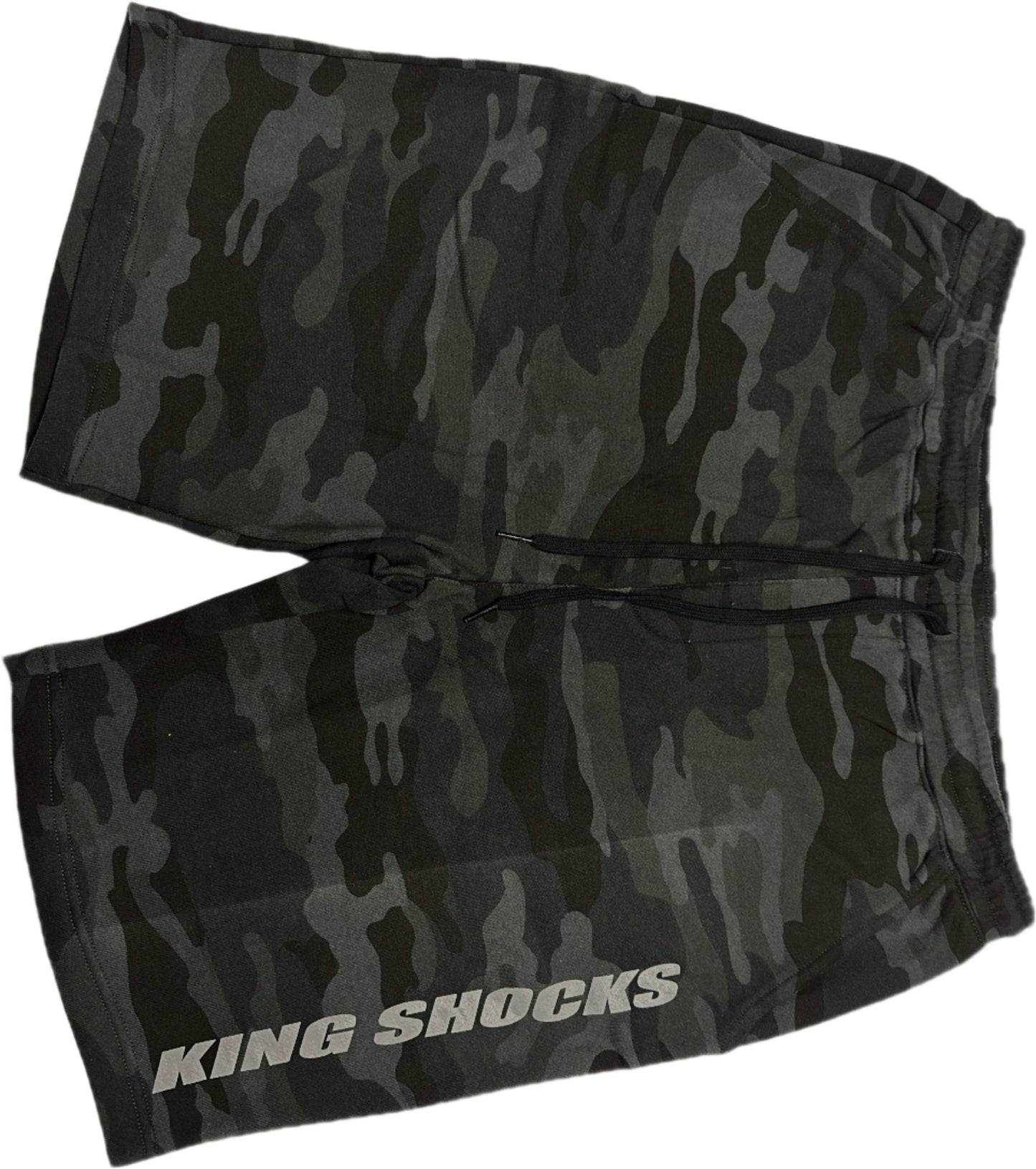 KING SHOCKS DARK CAMO SWEAT SHORTS