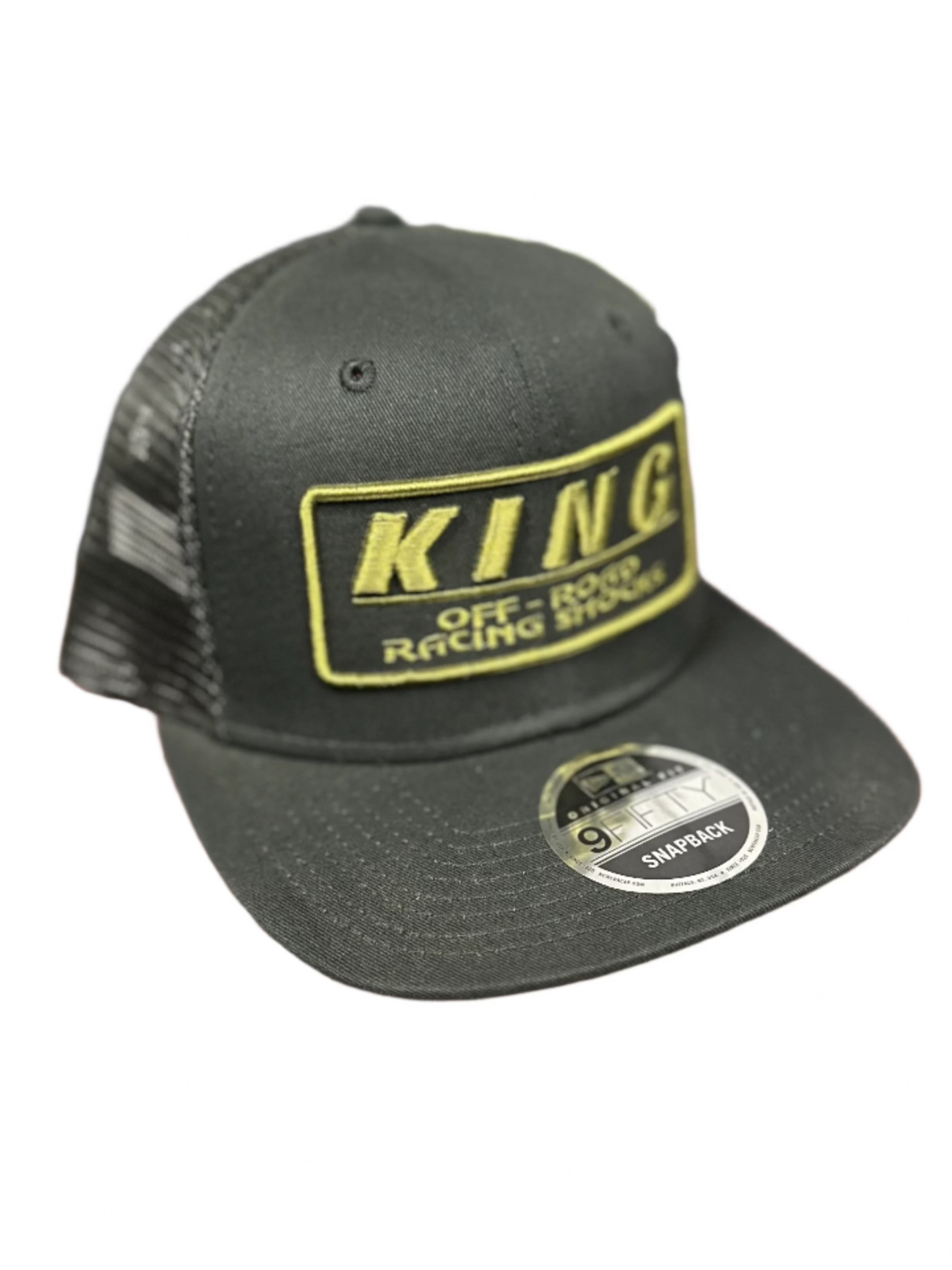 KING SHOCKS 9FIFTY OLIVE W/ MESH BACK SNAPBACK CAP (TRUCKER)