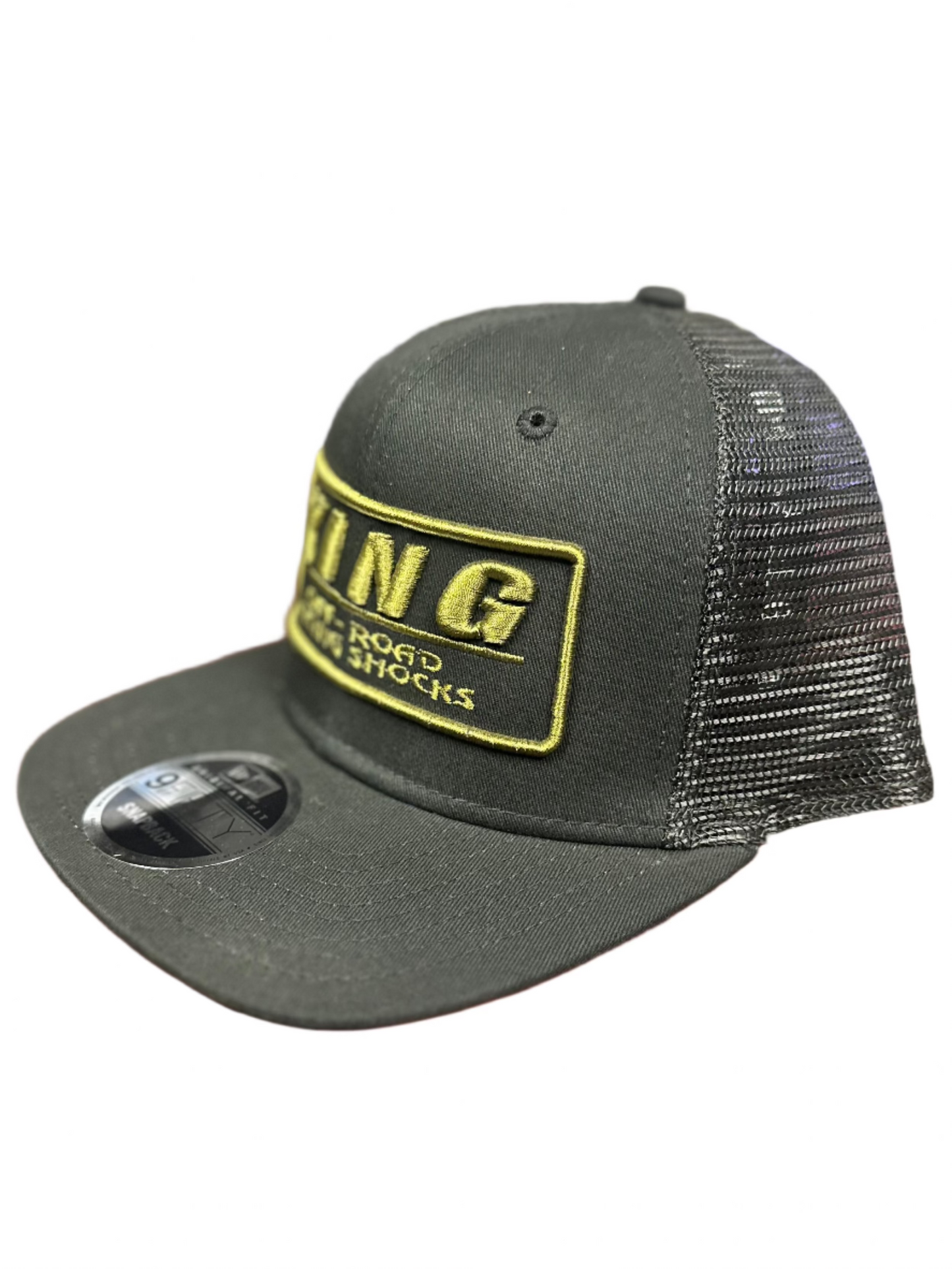 KING SHOCKS 9FIFTY OLIVE W/ MESH BACK SNAPBACK CAP (TRUCKER)