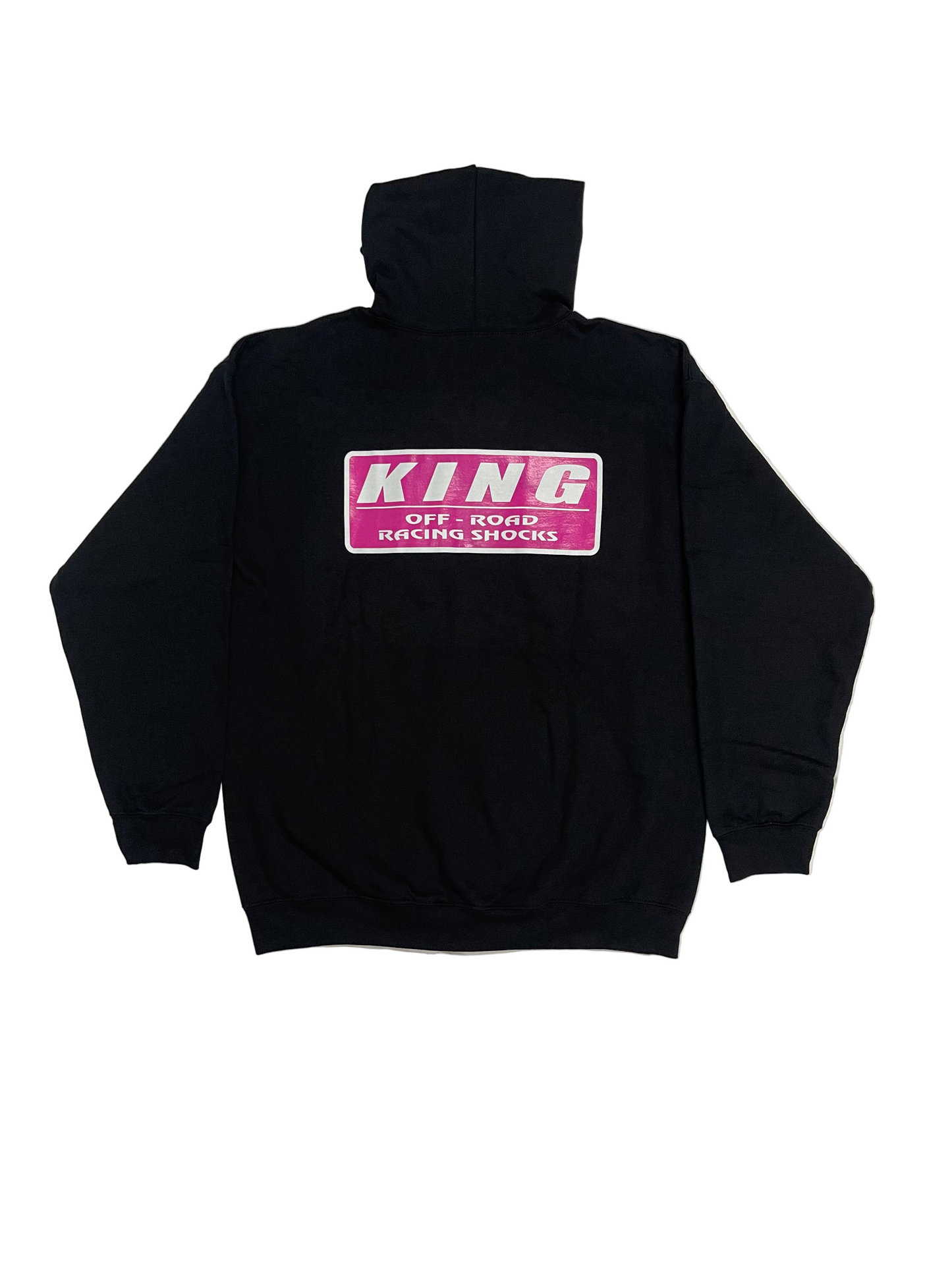 **NEW** KING SHOCKS OG PINK LOGO ZIP-UP HOODIE