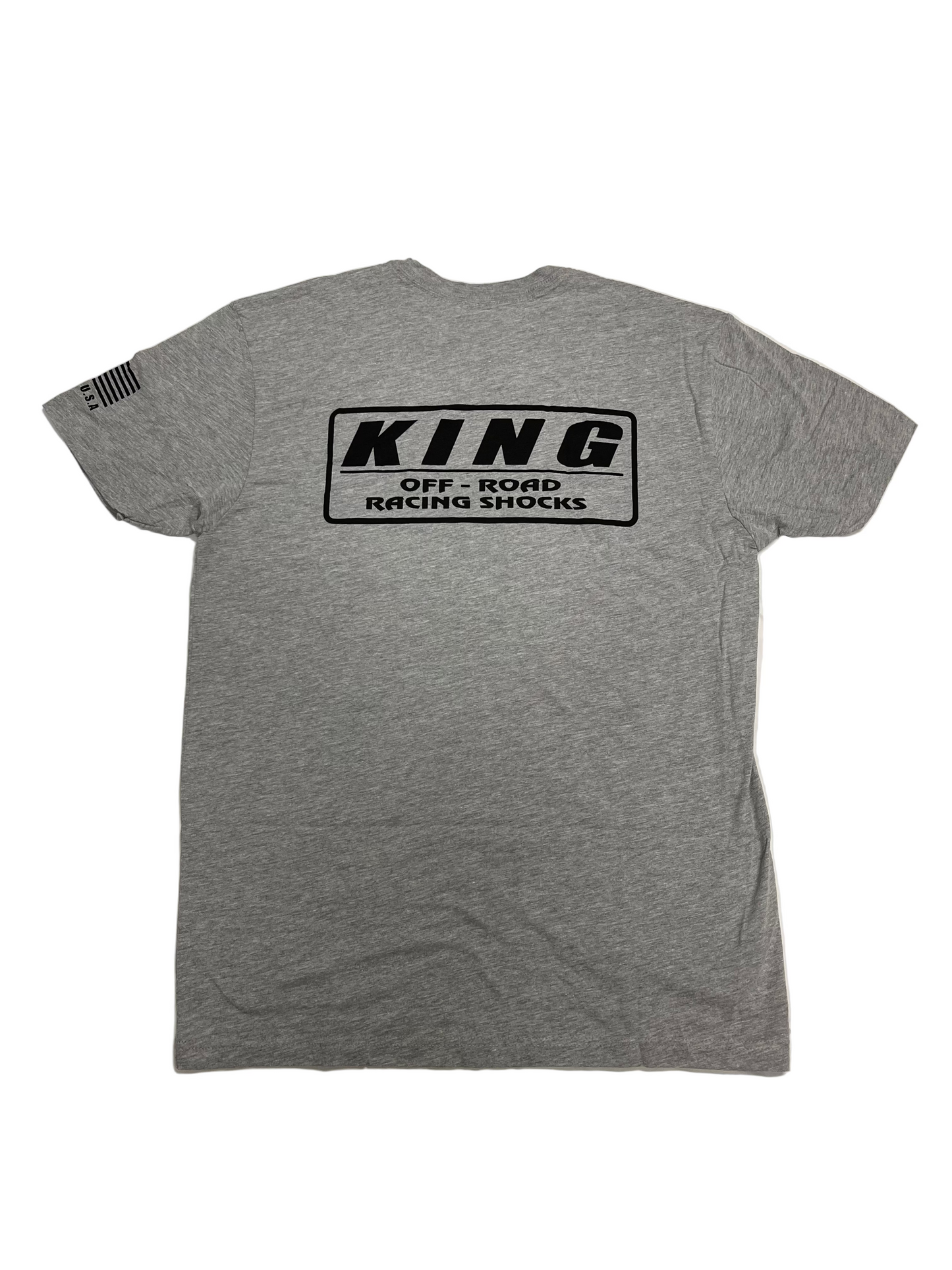 **NEW** KING SHOCKS GRAY SHIRT WITH BLACK LOGO
