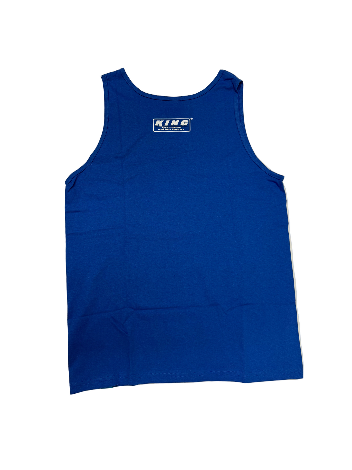 **NEW** KING SHOCKS BLUE TANK TOP SHIRT OG LOGO