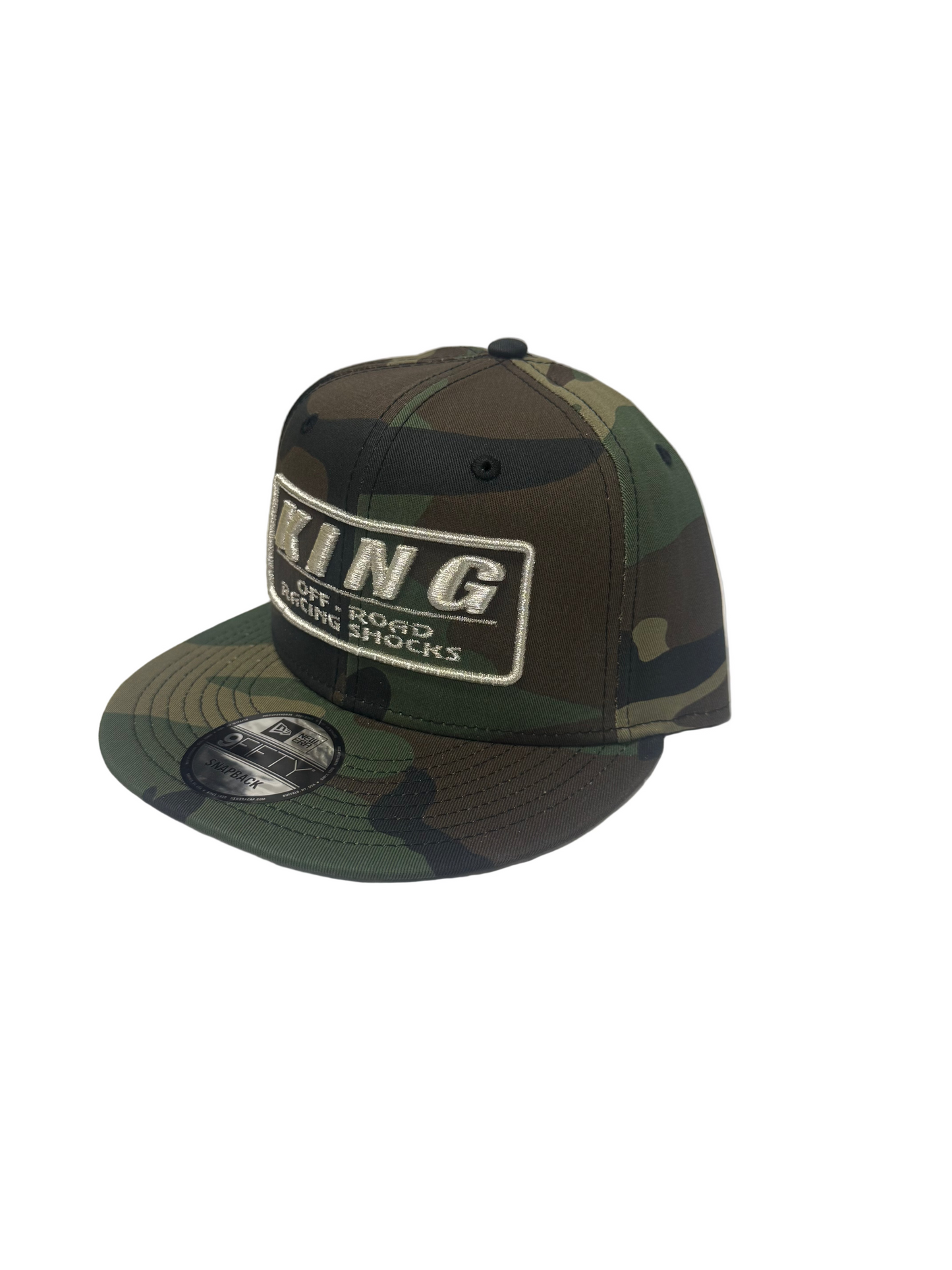 **NEW** KING SHOCKS 9FIFTY CAMO W/ SILVER LOGO CAP (SNAPBACK)