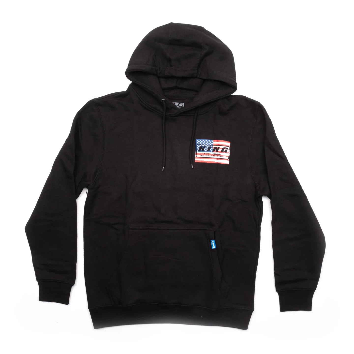 KING SHOCKS AMERICAN FLAG USA PULLOVER HOODIE