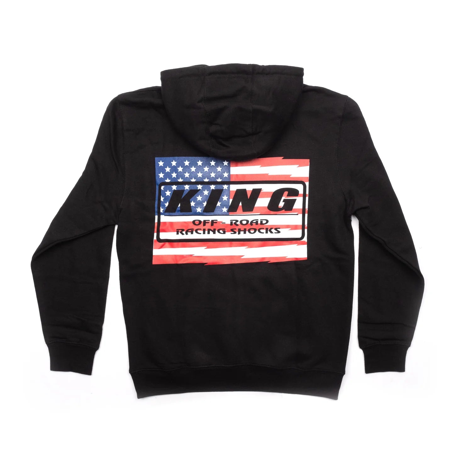 KING SHOCKS AMERICAN FLAG USA PULLOVER HOODIE