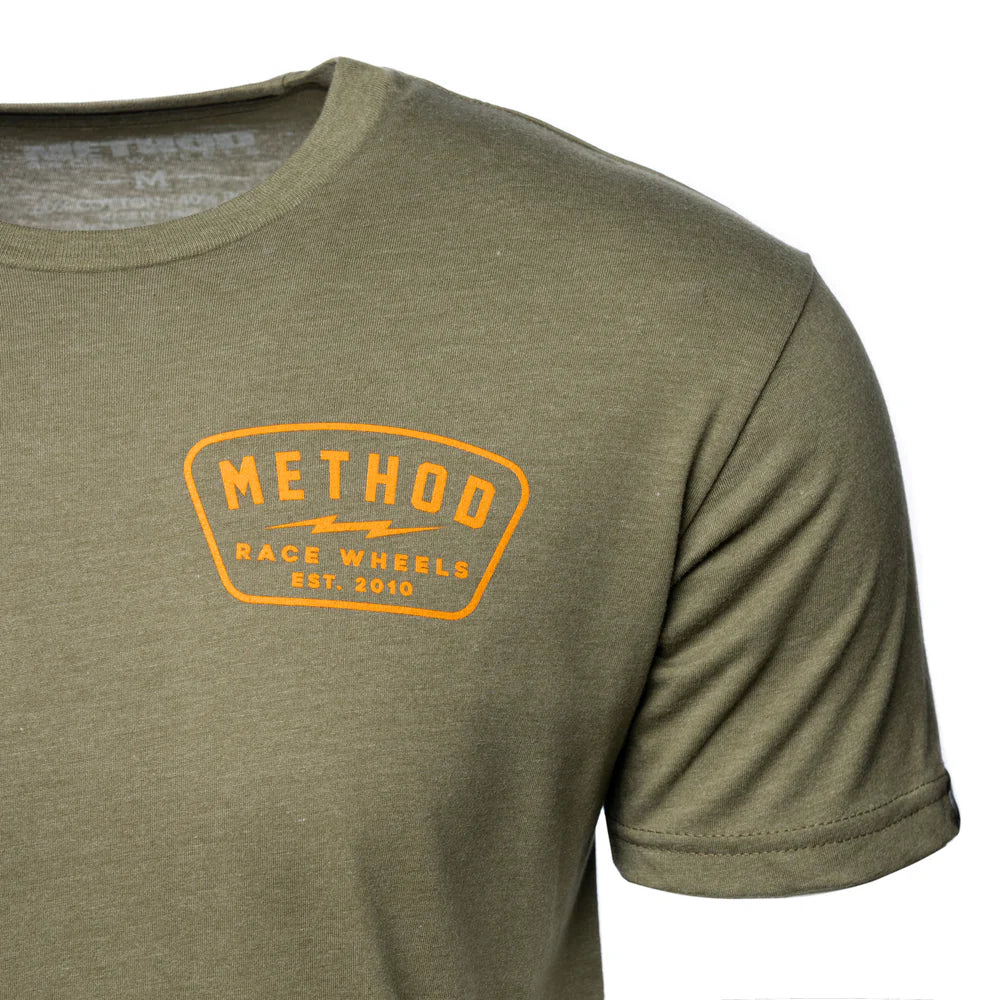 METHOD BOLT TEE MILITARY GREEN