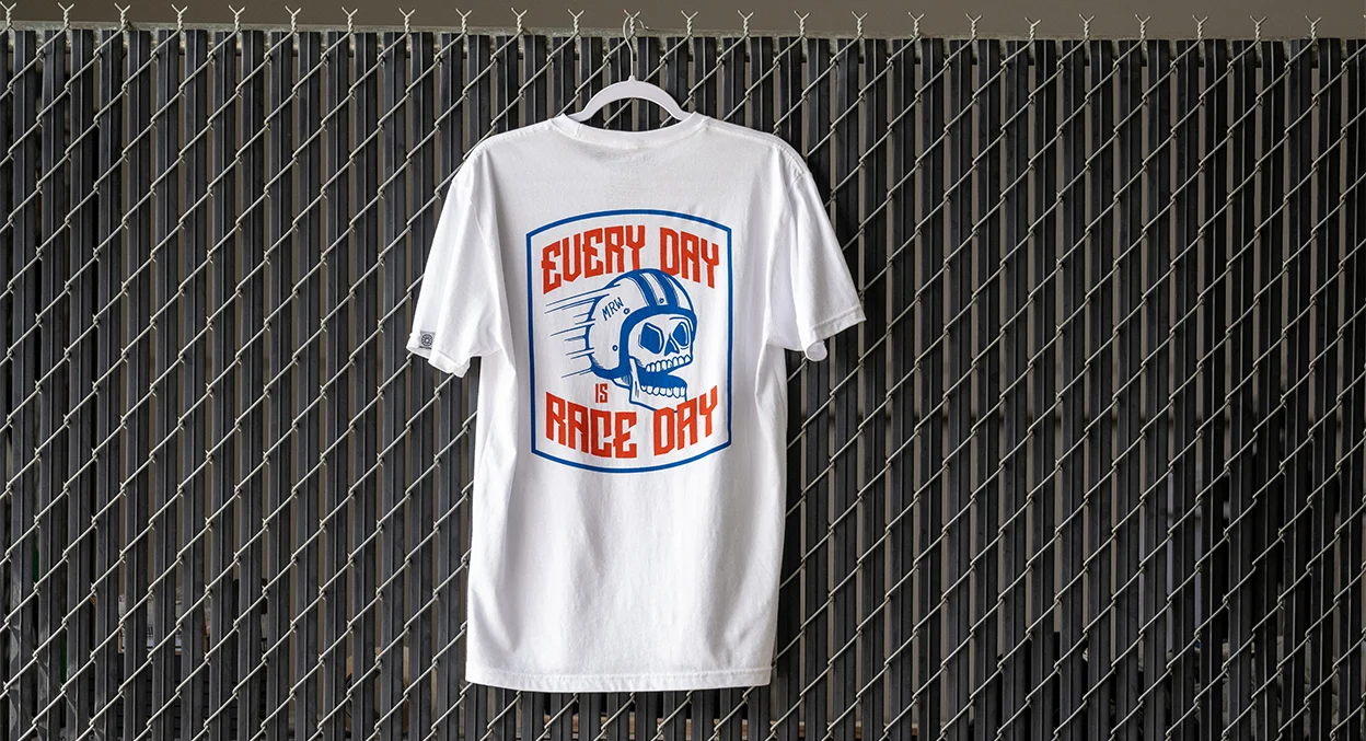METHOD RACE DAY EVERY DAY TEE WHITE