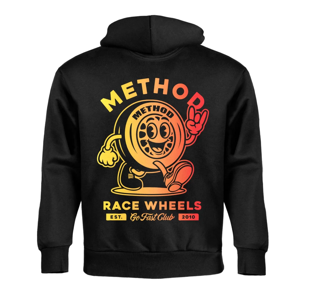 Method Go Fast Club Youth Pullover Hoodie BLACK
