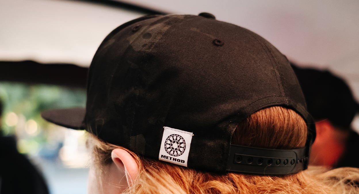 METHOD RACE SHOP FLATBILL TRUCKER HAT SNAPBACK MULTICAMO