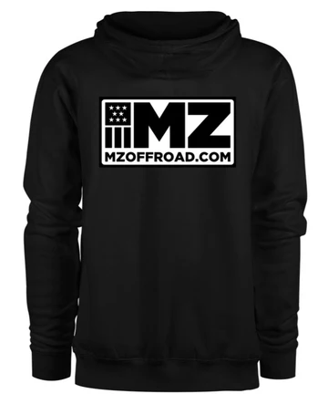 MAZZULLA OFFROAD HOODIE BLACK MZ LOGO