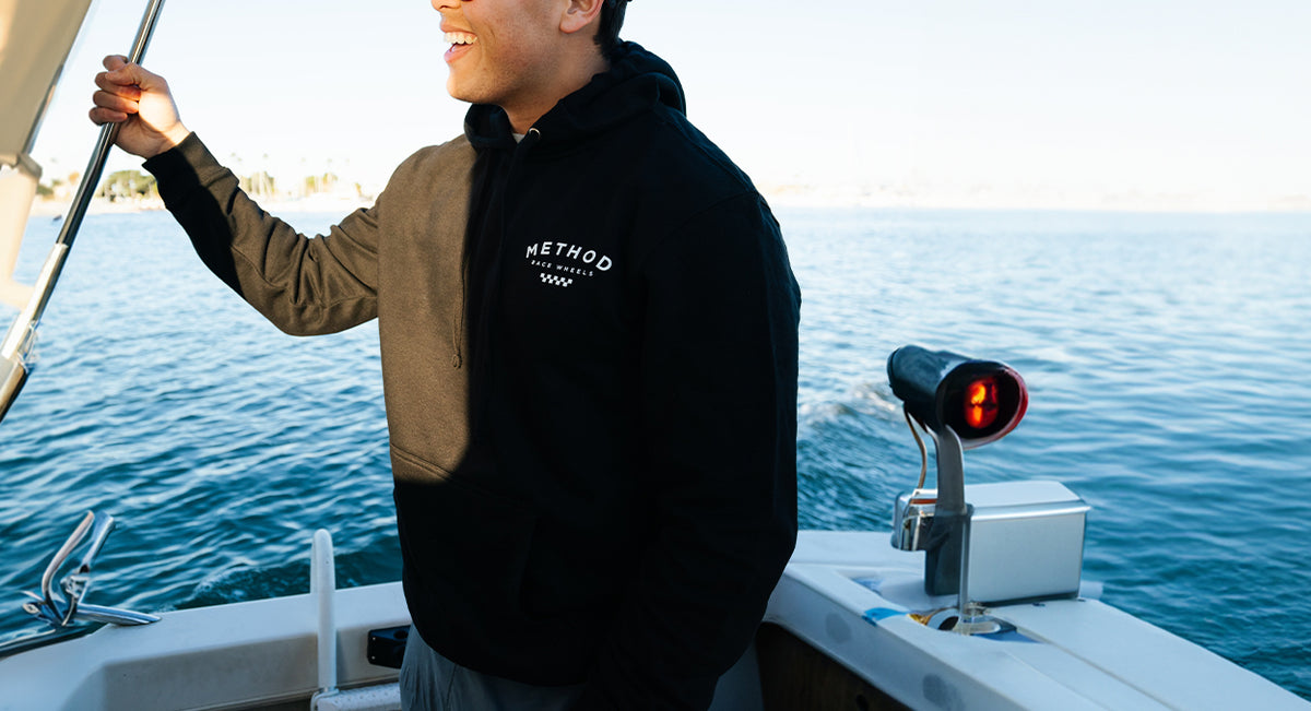 Method Race Truck Hoodie PULLOVER BLACK