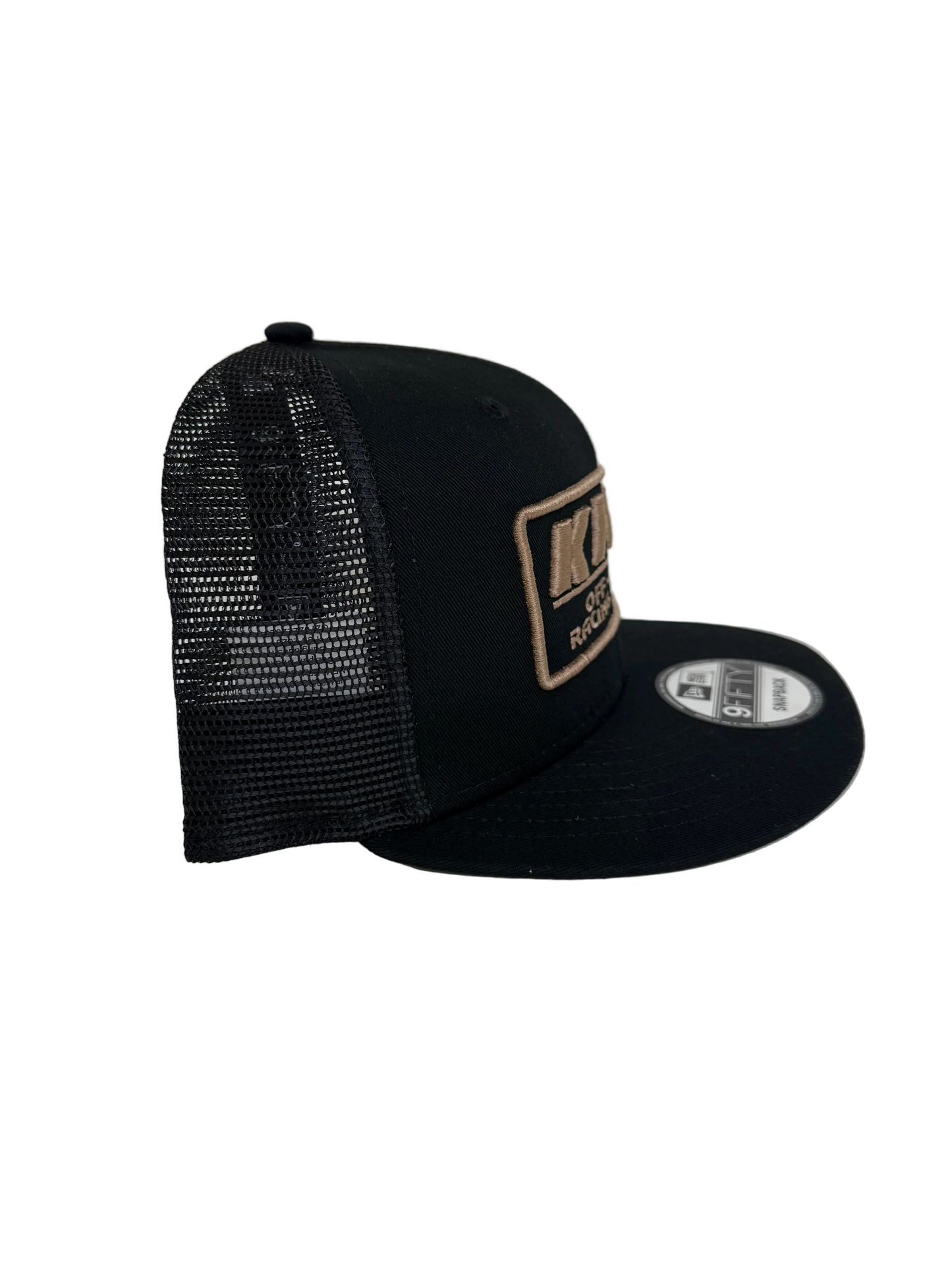 KING SHOCKS 9FIFTY ALMOND (TAN) W/ MESH BACK SNAPBACK CAP (TRUCKER)