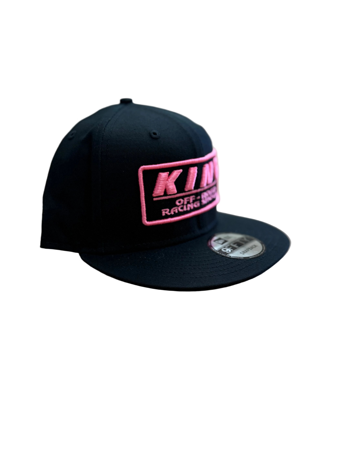 **NEW** KING SHOCKS 9FIFTY BLACK W/ HOT PINK LOGO SNAPBACK CAP