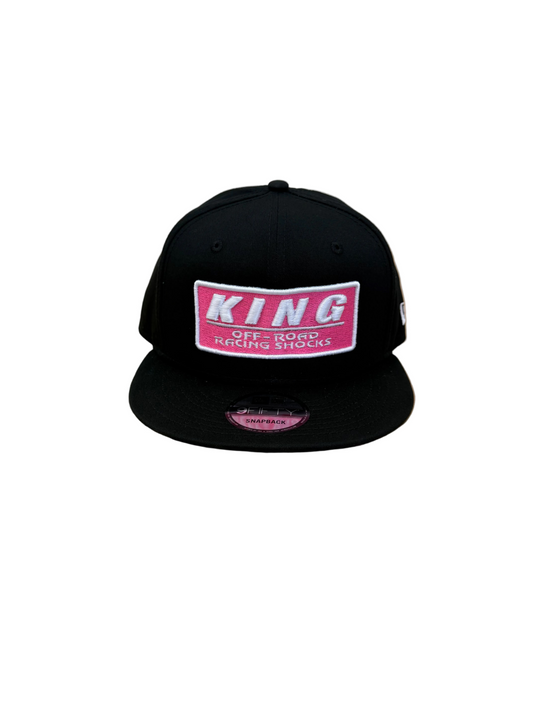 **NEW** KING SHOCKS 9FIFTY PINK OG LOGO CAP (SNAPBACK)