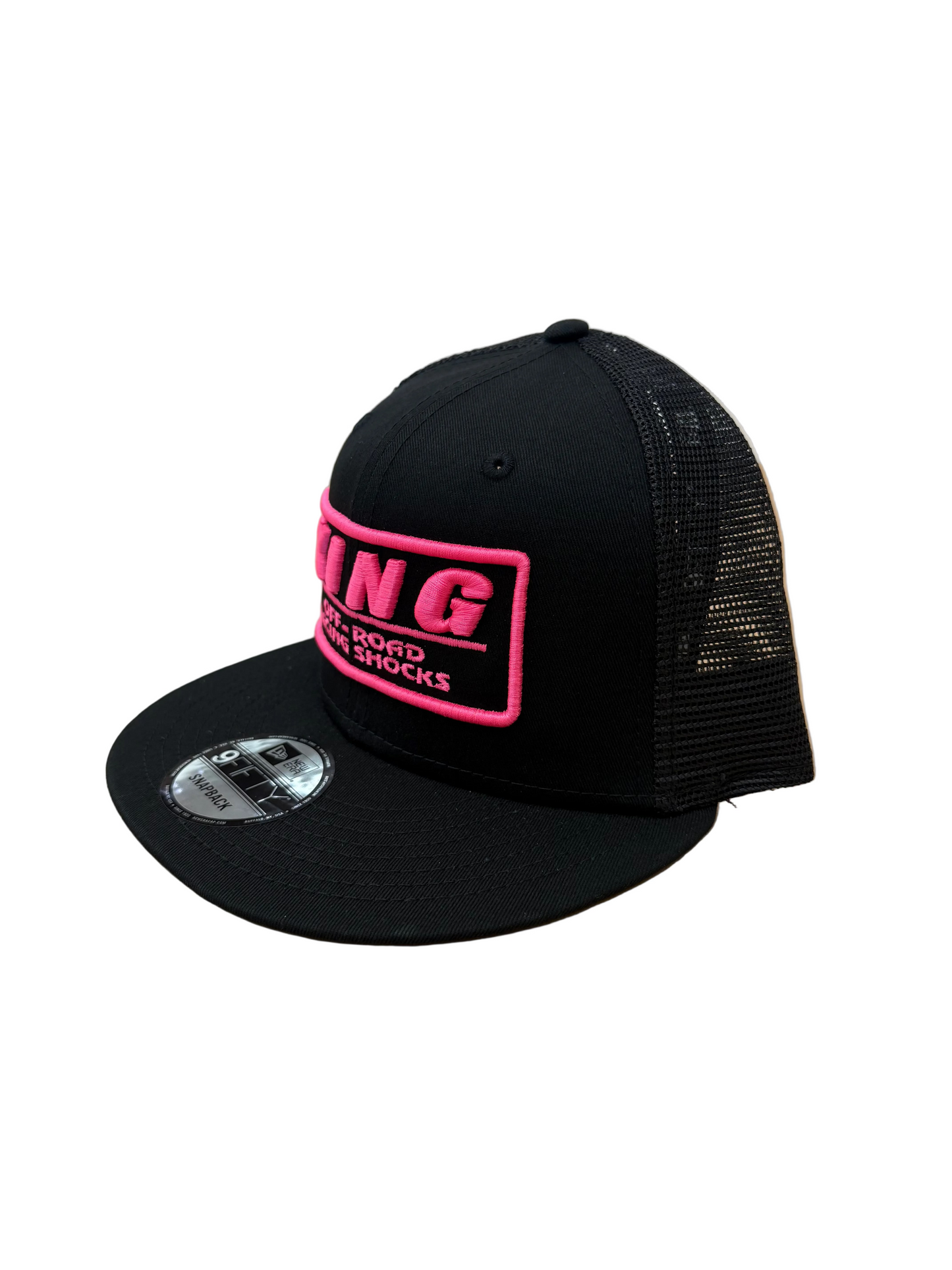 **NEW** KING SHOCKS 9FIFTY HOT PINK MESH SNAPBACK CAP (TRUCKER)