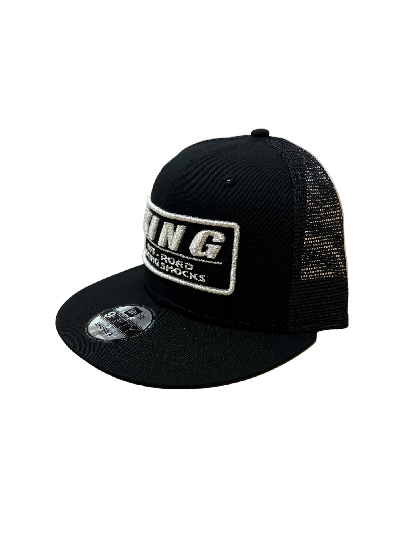 **NEW** KING SHOCKS 9FIFTY SILVER MESH SNAPBACK CAP (TRUCKER)