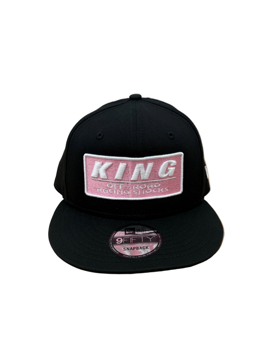 **NEW** KING SHOCKS 9FIFTY LIGHT PINK OG LOGO CAP (SNAPBACK)