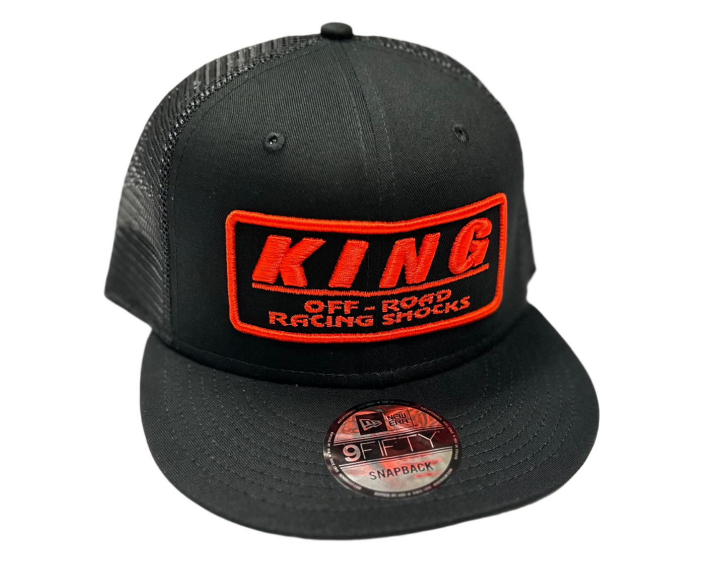 KING SHOCKS 9FIFTY ORANGE SNAPBACK CAP (MESH)