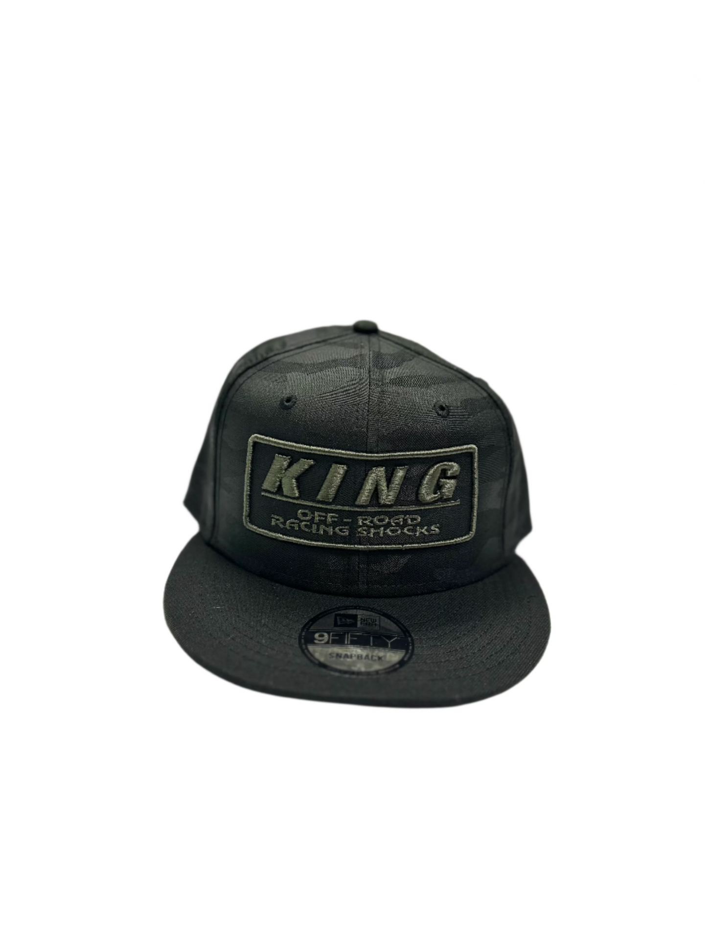 *ALL NEW* KING SHOCKS 9FIFTY BLACK CAMO W/ BLACK CHROME LOGO SNAPBACK CAP