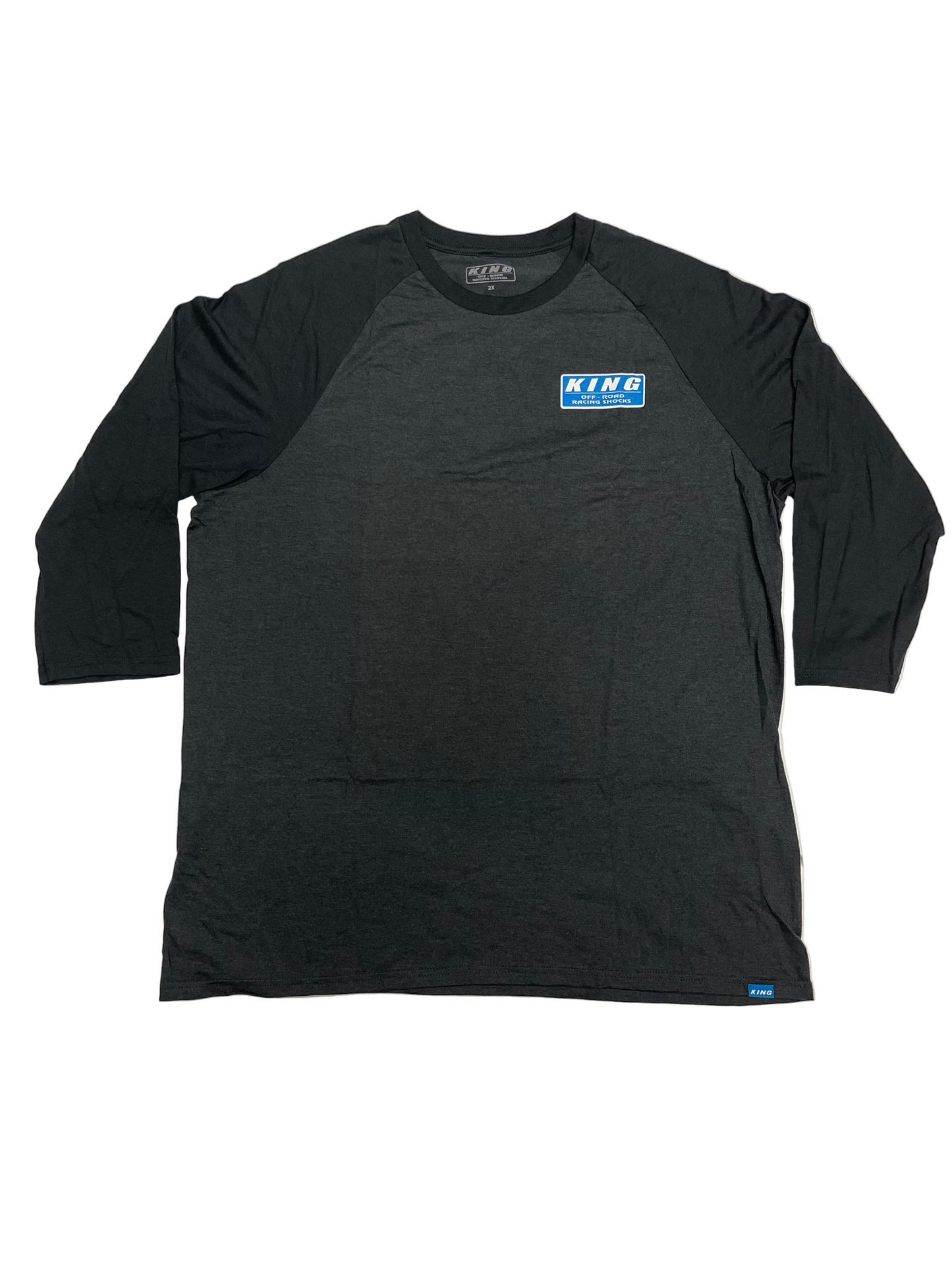 **NEW** KING SHOCKS BLACK BASEBALL TEE W/ OG LOGO