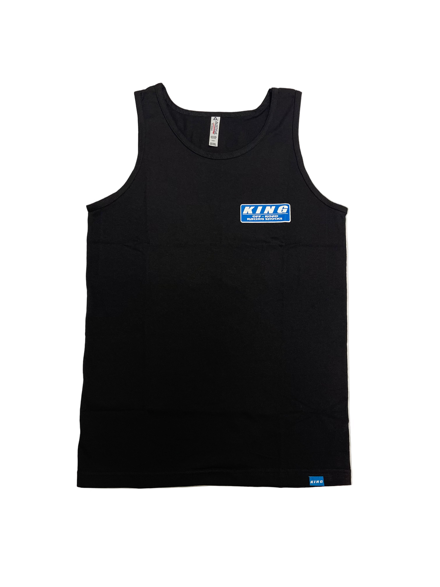**NEW** KING SHOCKS BLACK TANK TOP SHIRT OG LOGO