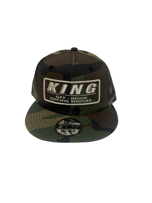 **NEW** KING SHOCKS 9FIFTY CAMO W/ SILVER LOGO CAP (SNAPBACK)