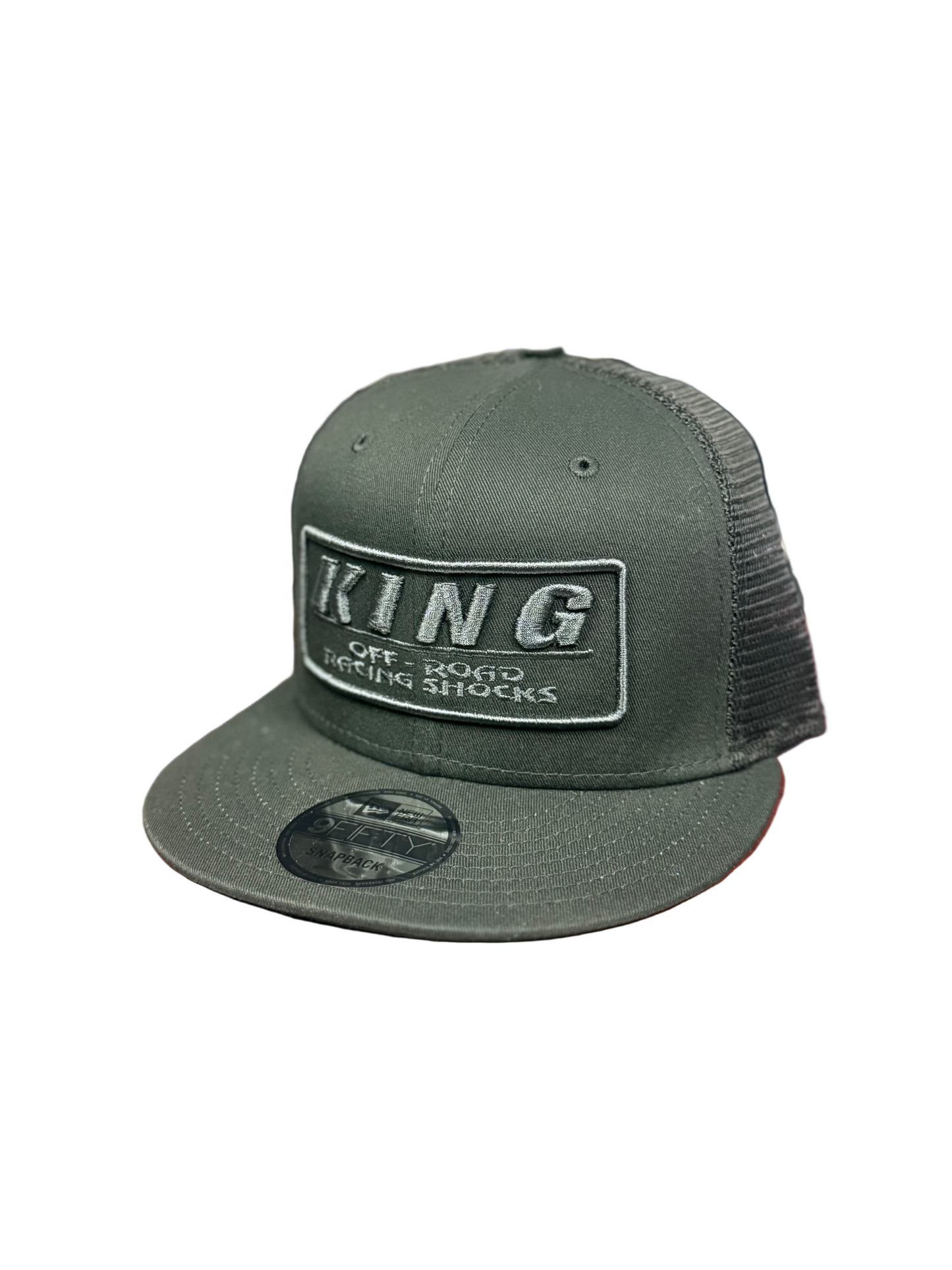 KING SHOCKS 9FIFTY BLACK LOGO MESH SNAPBACK CAP (TRUCKER)