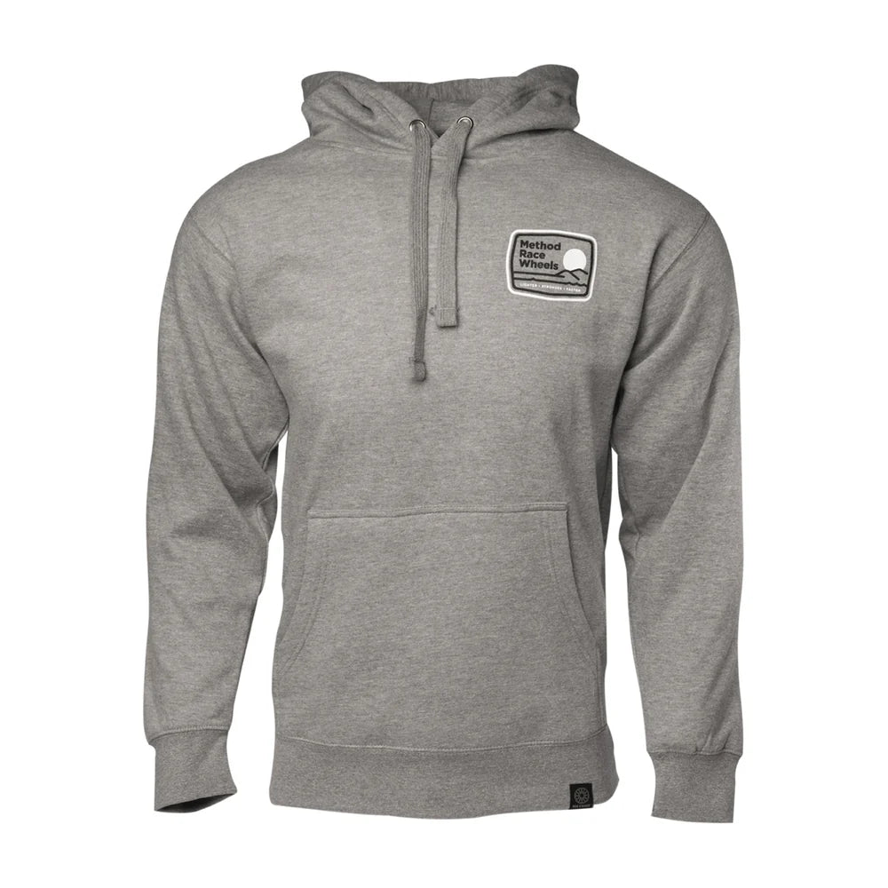 METHOD VIBES HOODIE PULLOVER CARBON GREY