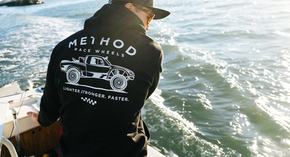 Method Race Truck Hoodie PULLOVER BLACK