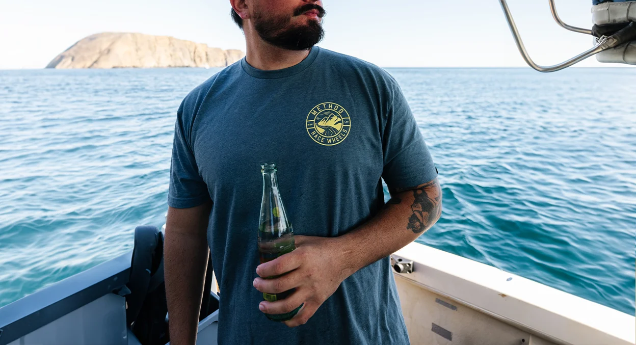 METHOD PRELANDER TEE INDIGO