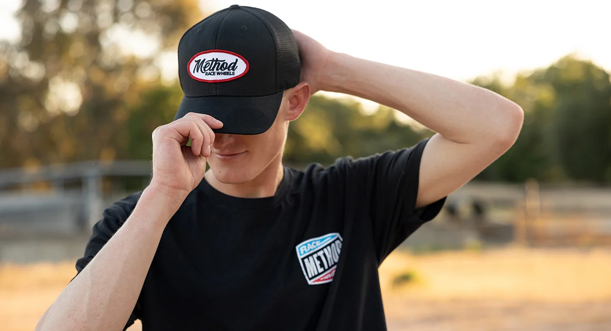 METHOD MECHANIC CURVED BILL TRUCKER HAT SNAPBACK