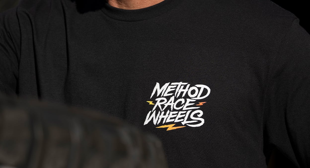 METHOD RACE SCRATCH TEE BLACK