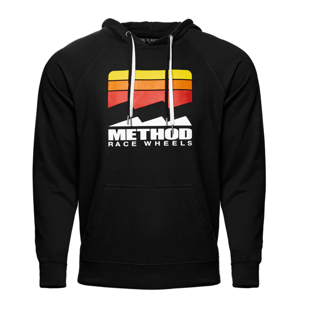 METHOD MOUNTAIN HOODIE PULLOVER BLACK
