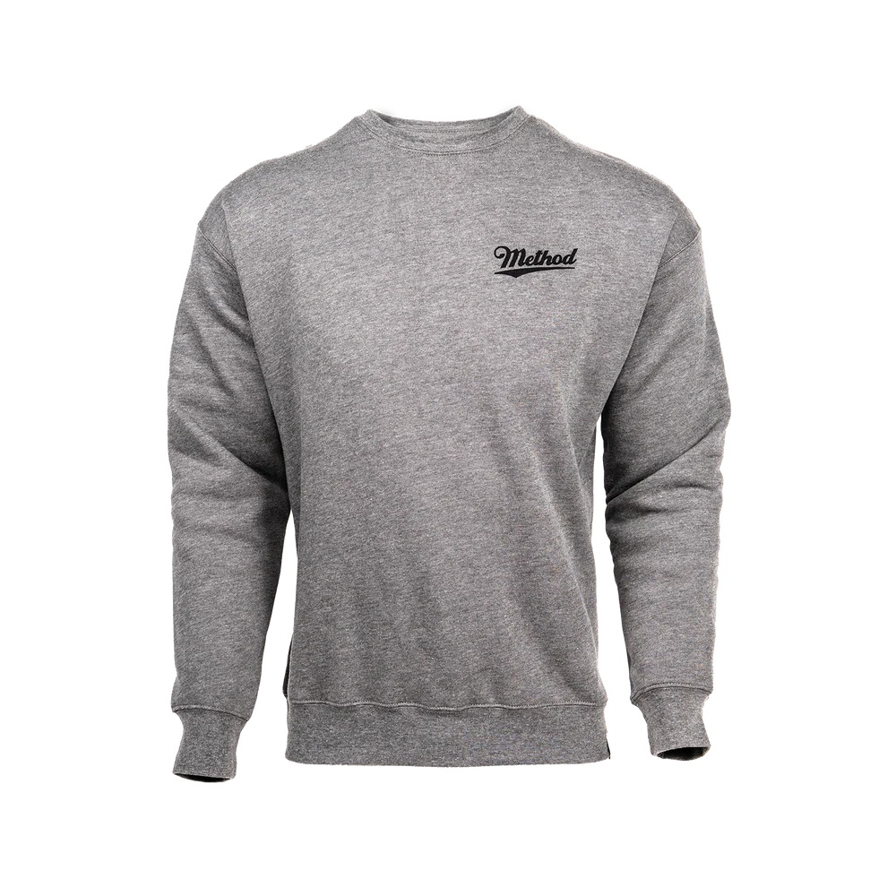 Method Pub Crewneck Sweatshirt -  DEEP HEATHER