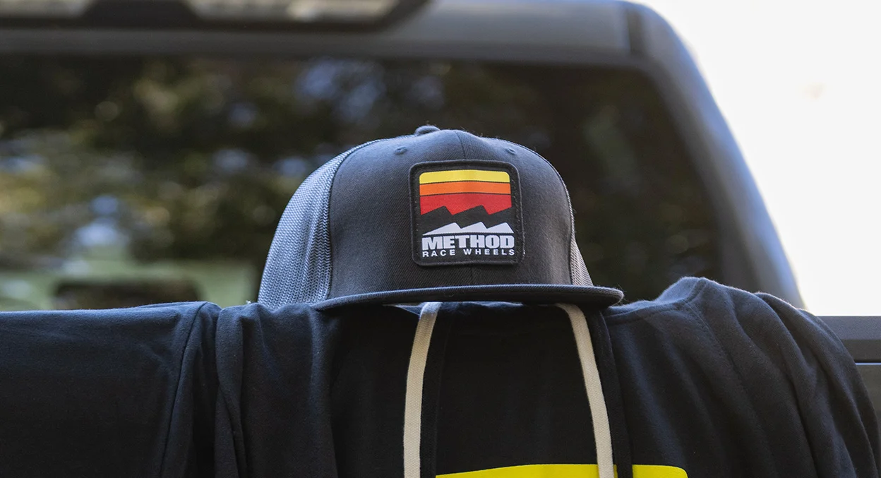 METHOD MOUNTAIN FLATBILL TRUCKER SNAPBACK BLACK
