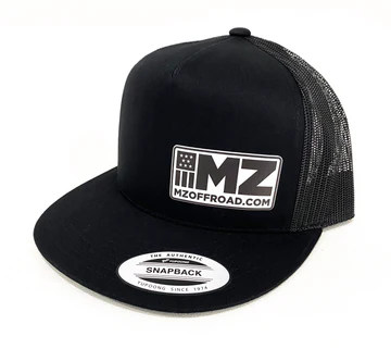 MAZZULLA OFFROAD SNAP BACK HAT BLACK