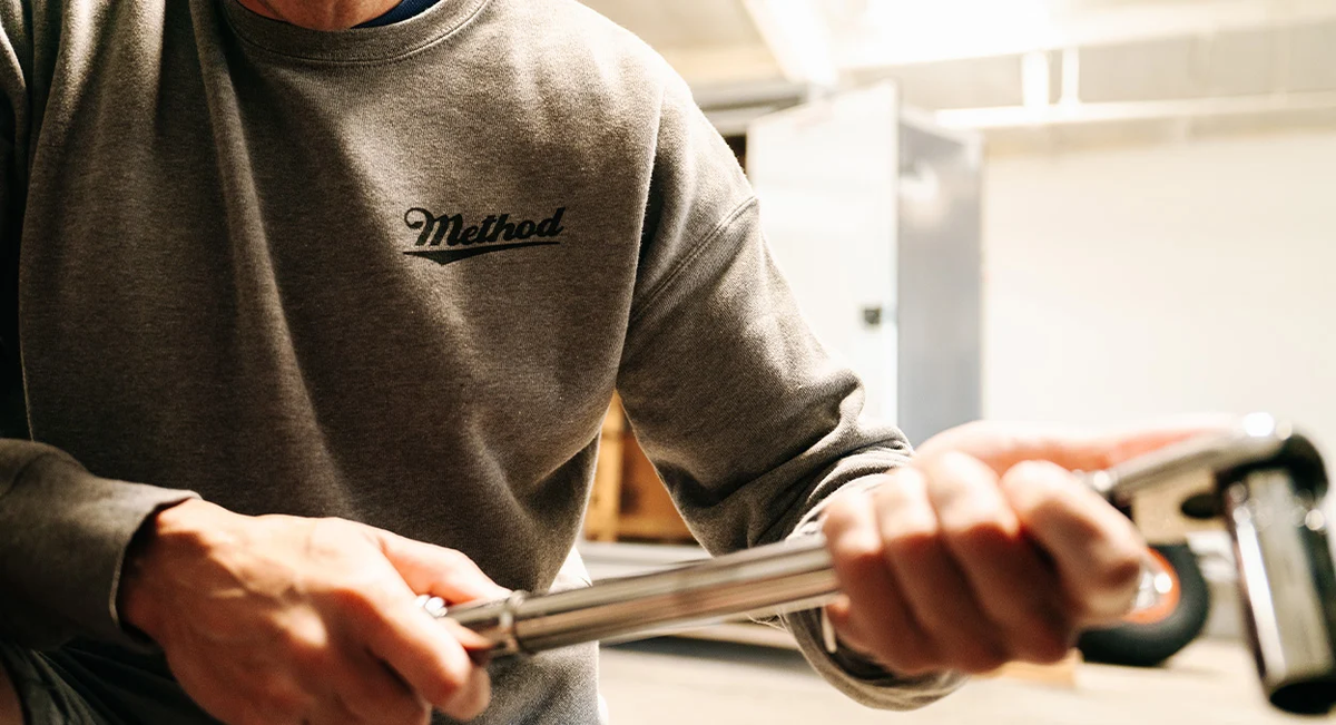 Method Pub Crewneck Sweatshirt -  DEEP HEATHER