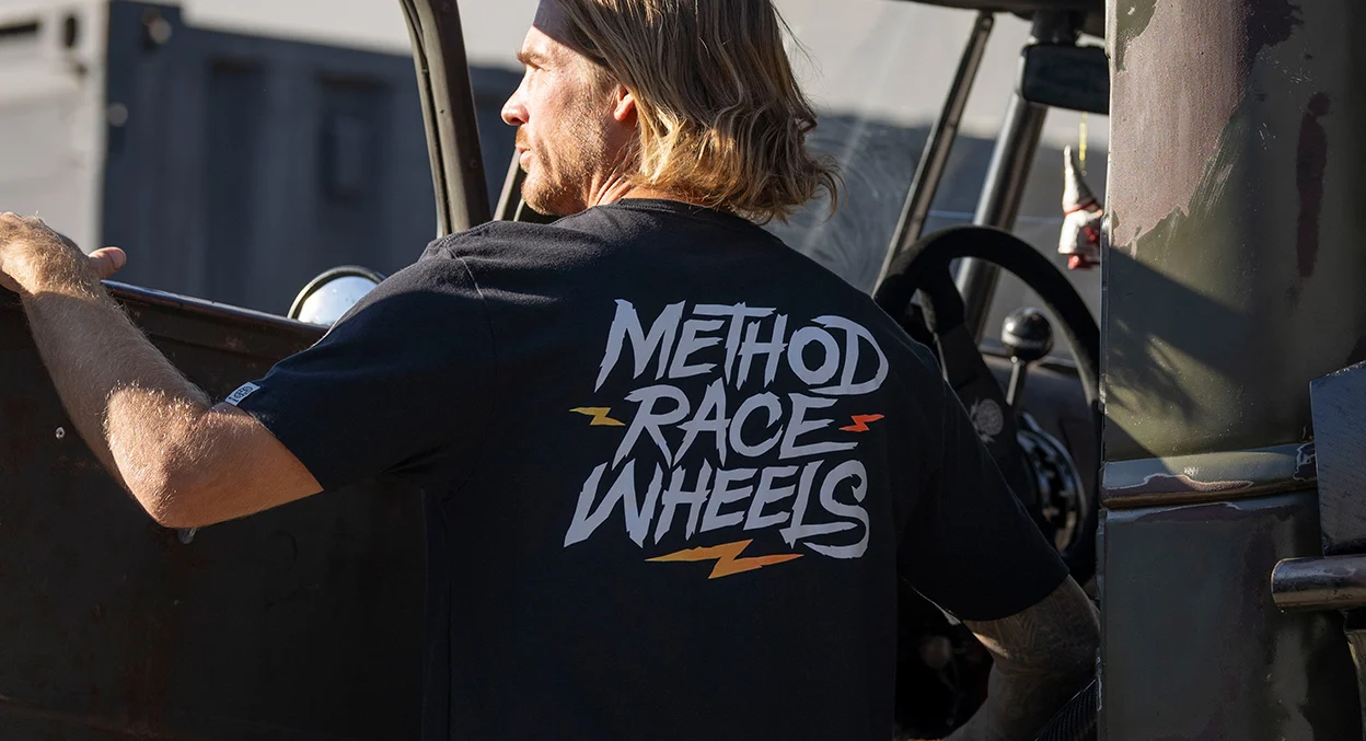 METHOD RACE SCRATCH TEE BLACK