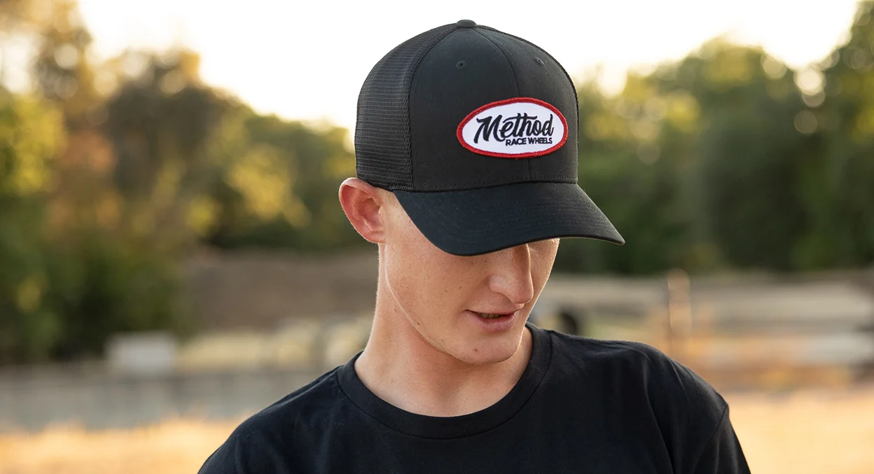 METHOD MECHANIC CURVED BILL TRUCKER HAT SNAPBACK