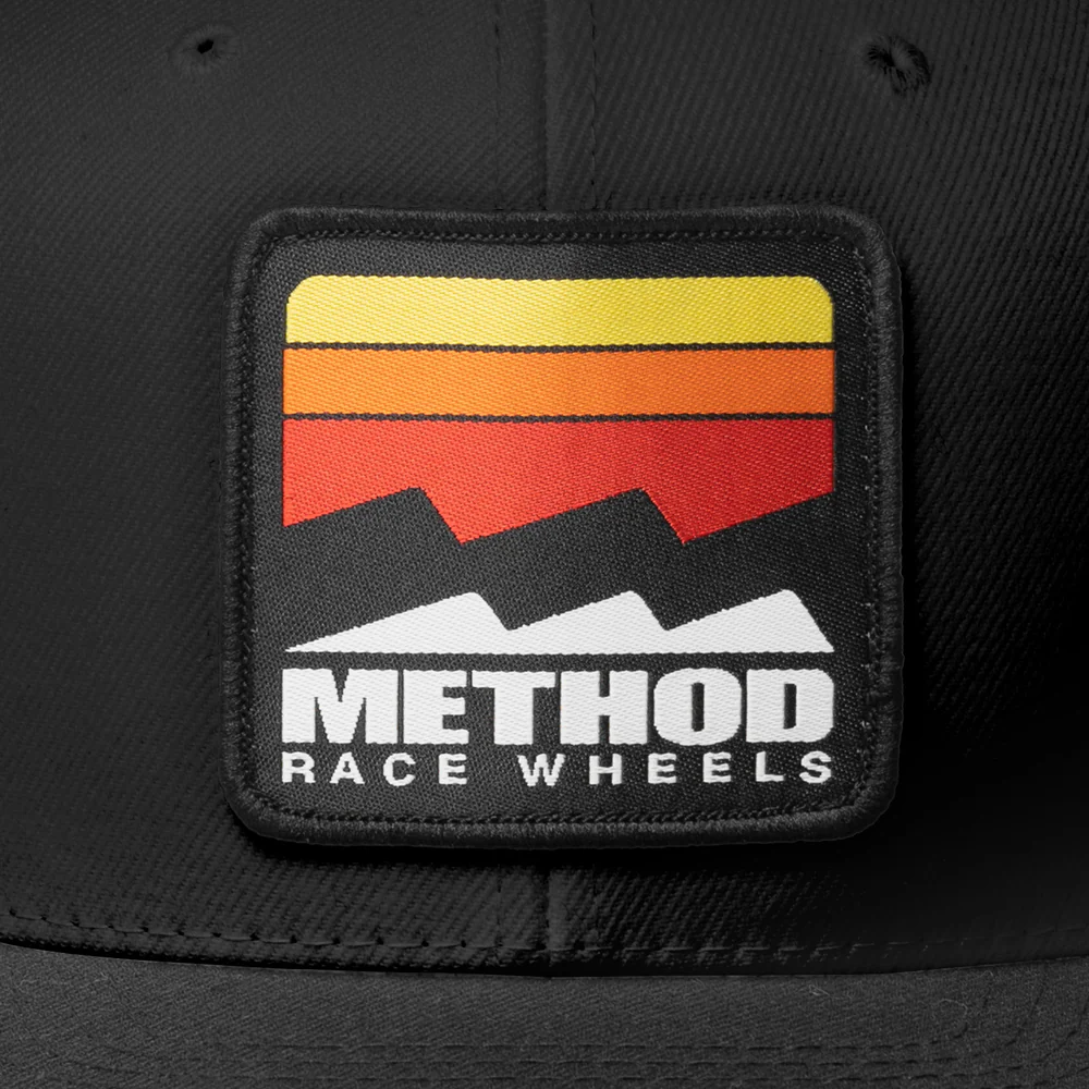 METHOD MOUNTAIN FLATBILL TRUCKER SNAPBACK BLACK
