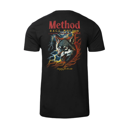 METHOD LONE WOLF TEE BLACK