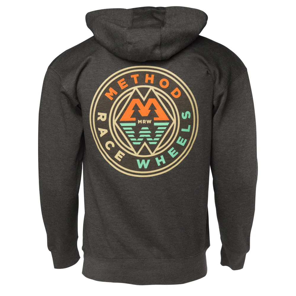 METHOD REFLECTION HOODIE PULLOVER CHARCOAL HEATHER