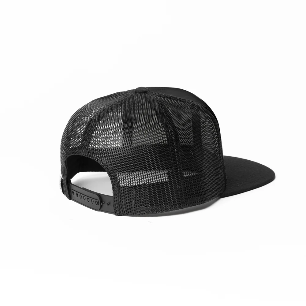 METHOD MOUNTAIN FLATBILL TRUCKER SNAPBACK BLACK