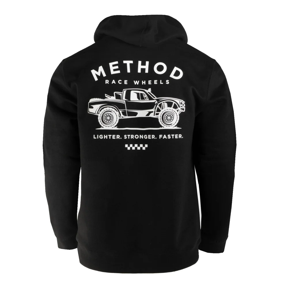 Method Race Truck Hoodie PULLOVER BLACK