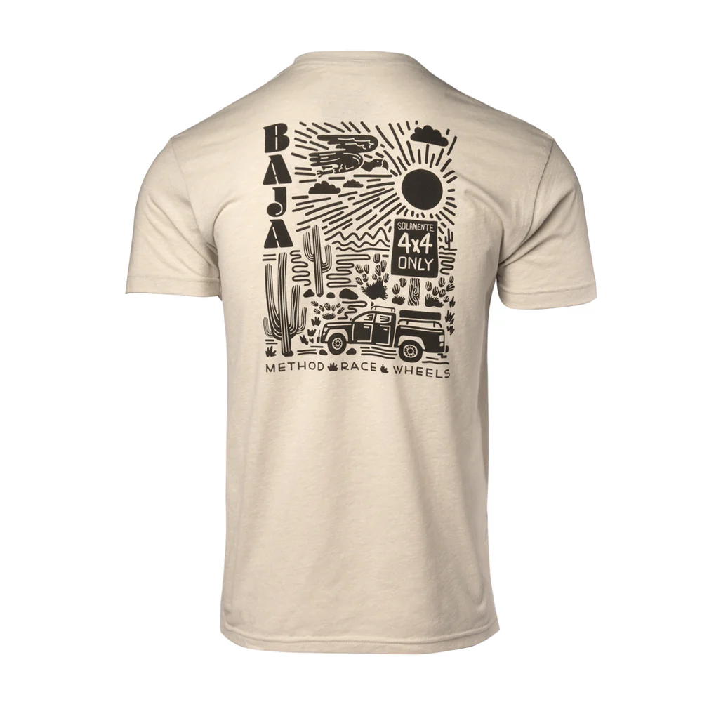METHOD BAJA ADVENTURE TEE SAND