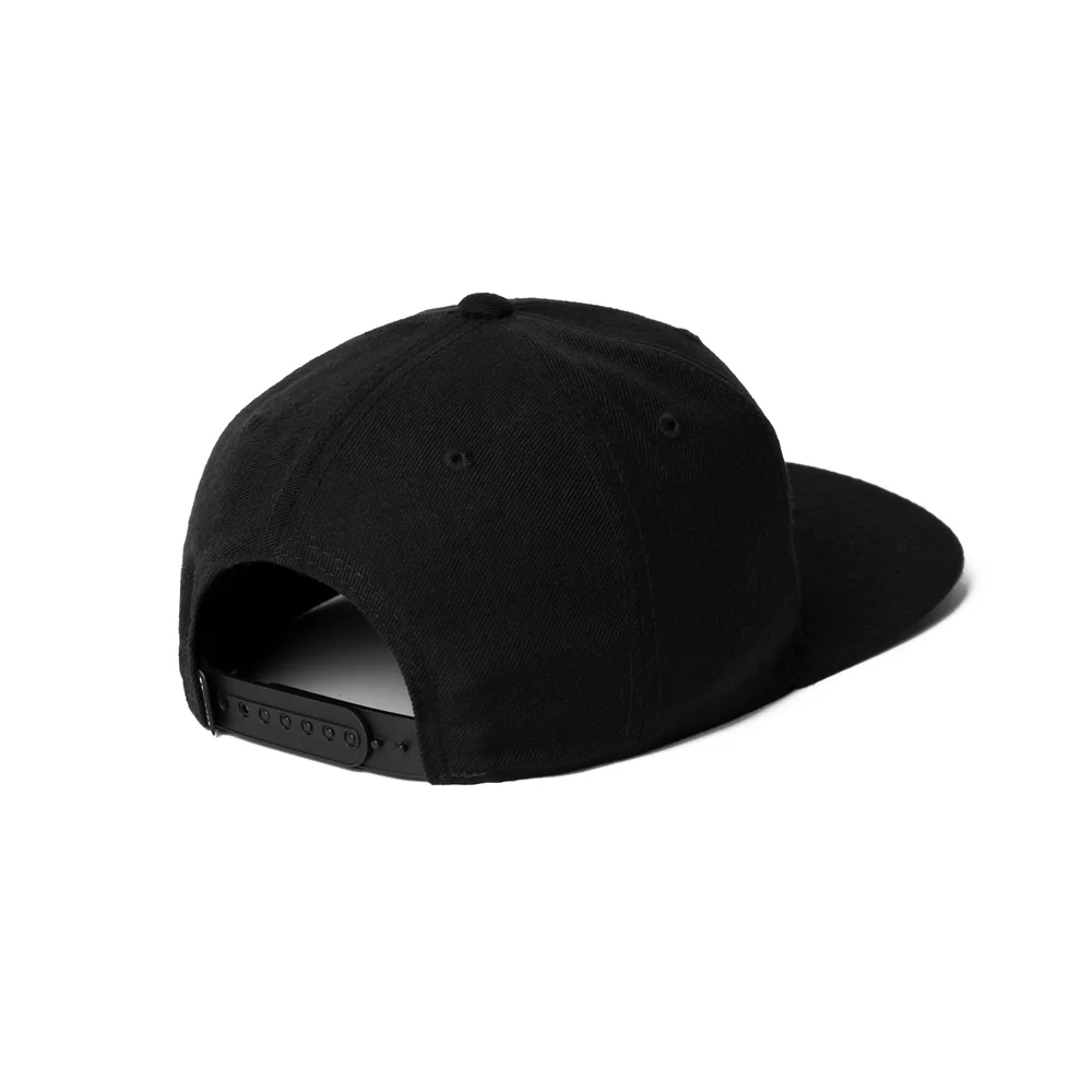 METHOD BRAND LOGO HAT SNAPBACK BLACK